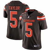 Nike Men & Women & Youth Browns 5 Tyrod Taylor Brown NFL Vapor Untouchable Limited Jersey,baseball caps,new era cap wholesale,wholesale hats